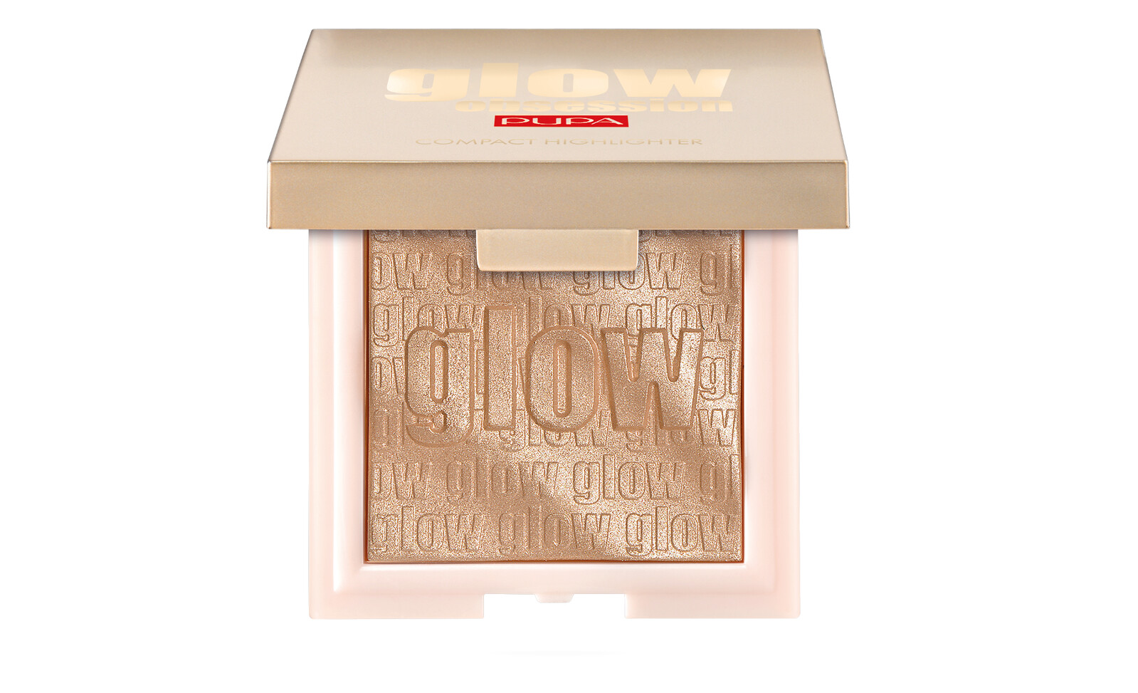 Pupa Glow Obsession Compact Highlighter rozjasňovač 002 Rose Gold 6 g