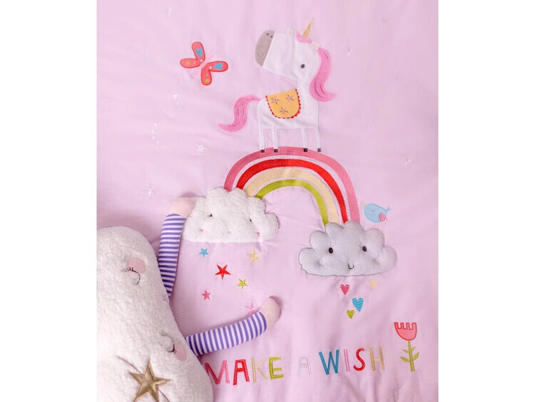 Bizzi Growin Teplá přikrývka jednorožec