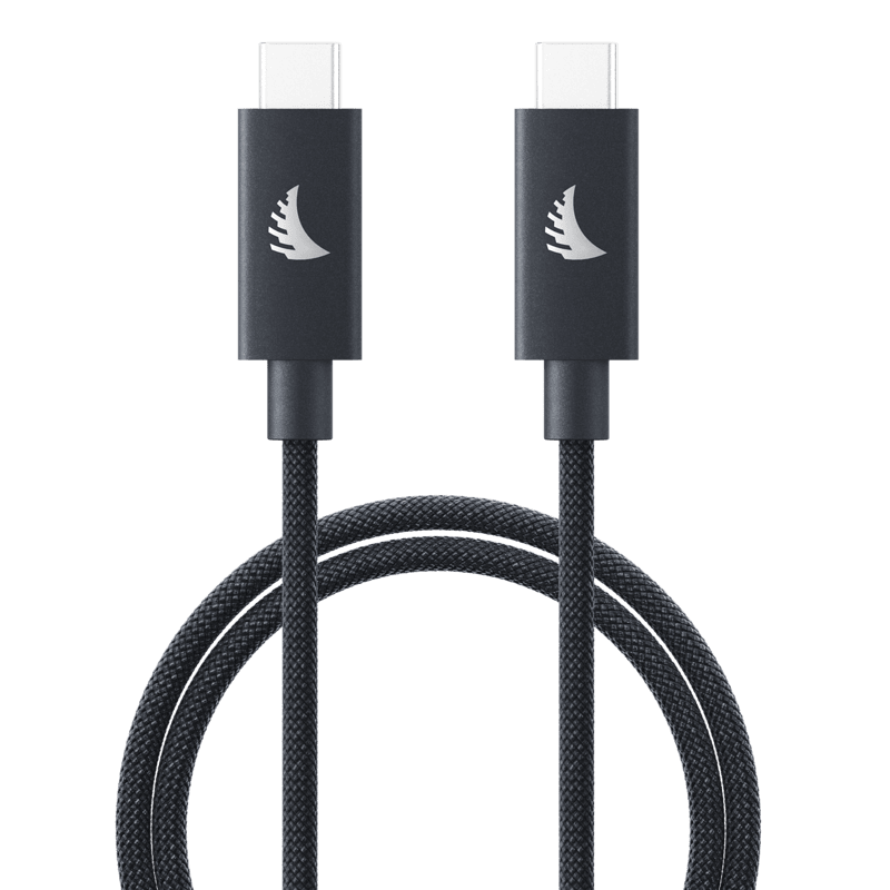 ANGELBIRD USB-C 4.0 Solid Flex™ Cable Blue Gray 1m