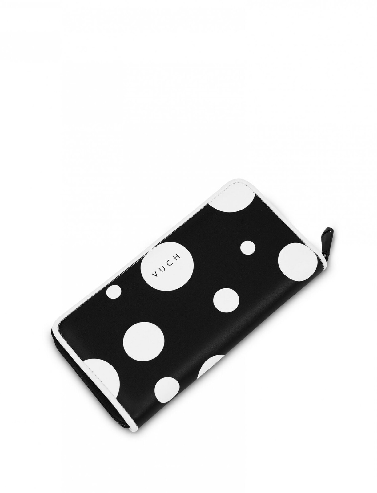 Velká puntíkatá peněženka na zip Peaches Classic