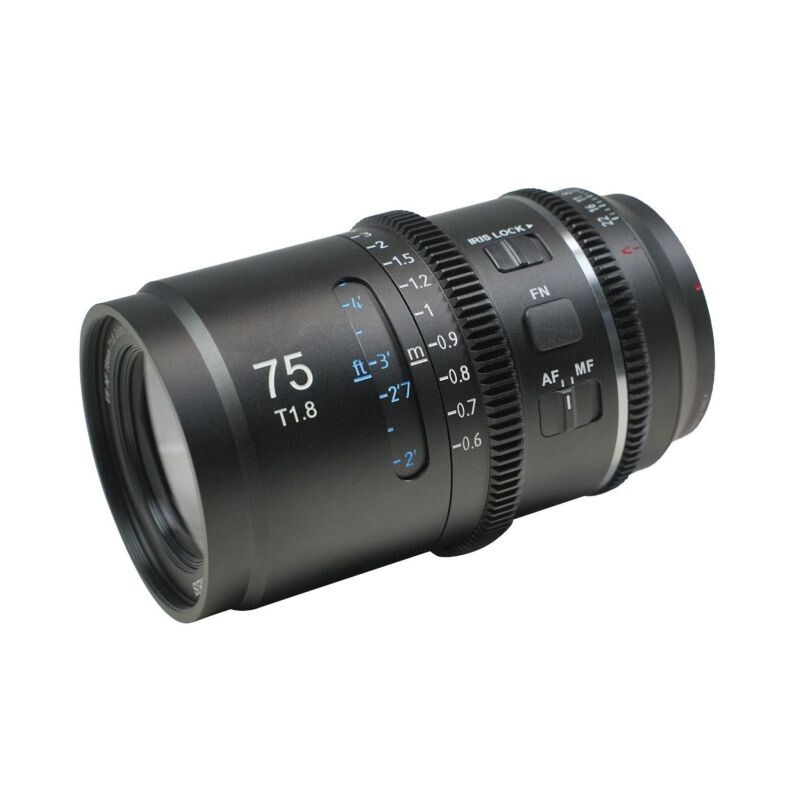 SIRUI 75 mm T1,8 AF Anamorphic Astra 1,33x (Blue Flare) pro Sony E