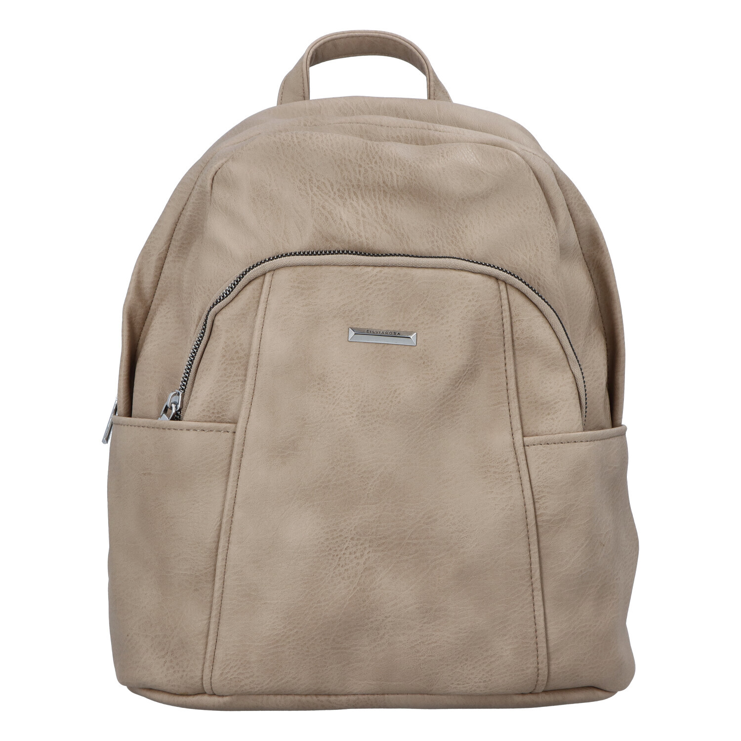 Dámský koženkový batoh Sasha, soil