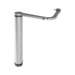 LOCINOX VENUS-A – pohon na branku, pro křídlové brány do 100 kg, stříbrný