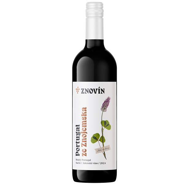 Modrý Portugal Jakostní 2024 0,75l Znovín Znojmo