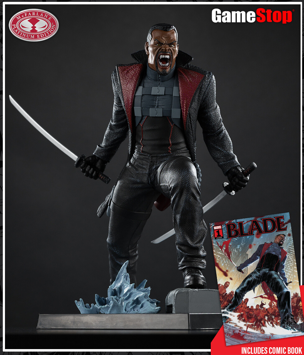 McFarlane | Blade - sběratelská soška Blade (Blade #1) Marvel Collection 19 cm