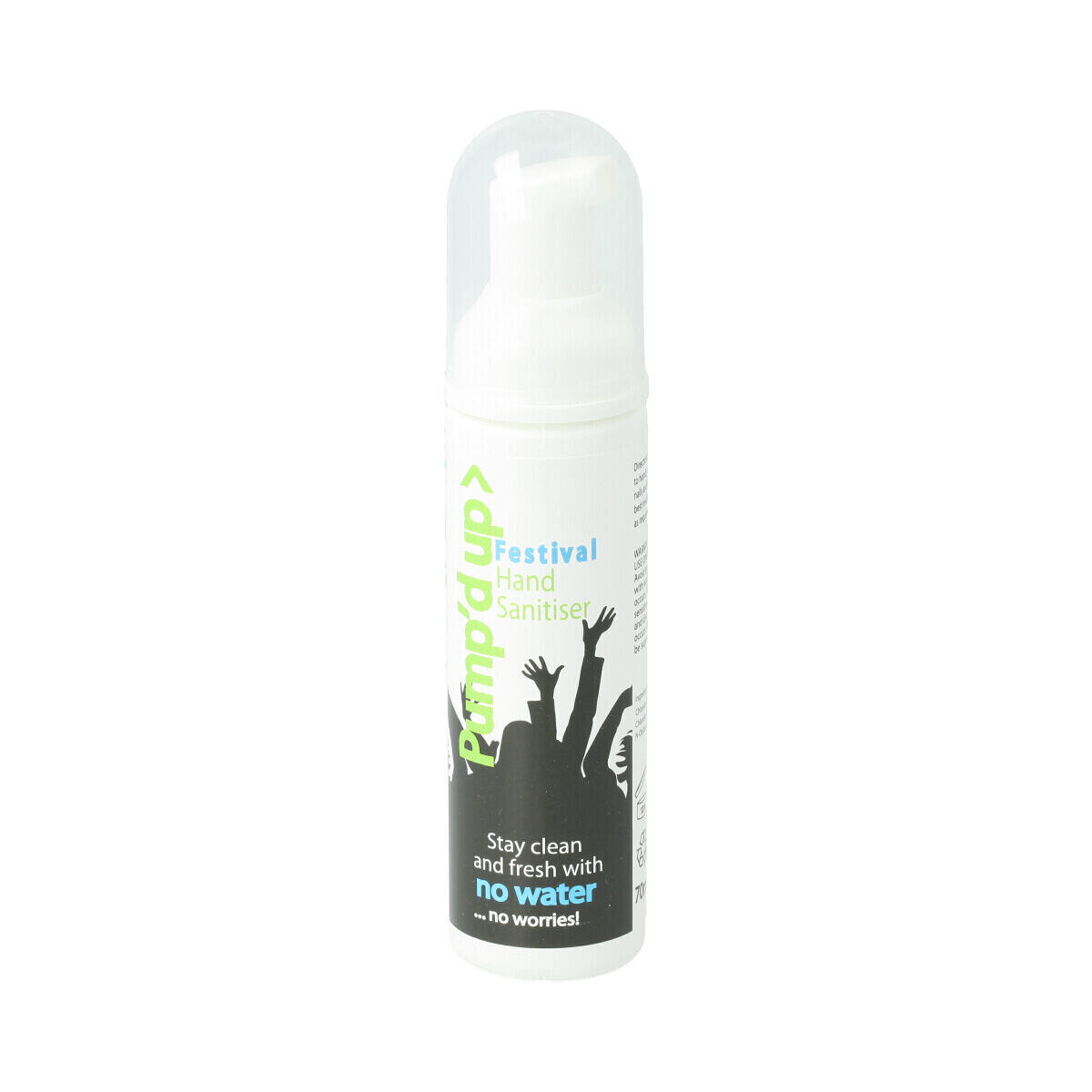 Pump'd Up Festival Hand Sanitiser dezinfekční antibakteriální pěna na ruce 70 ml