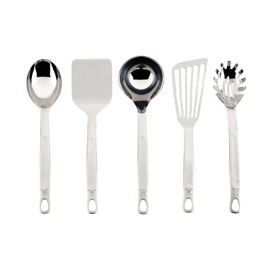 Kuchyňské náčiní PROVISIONS, sada 5 ks, stříbrná, nerezová ocel, Hestan