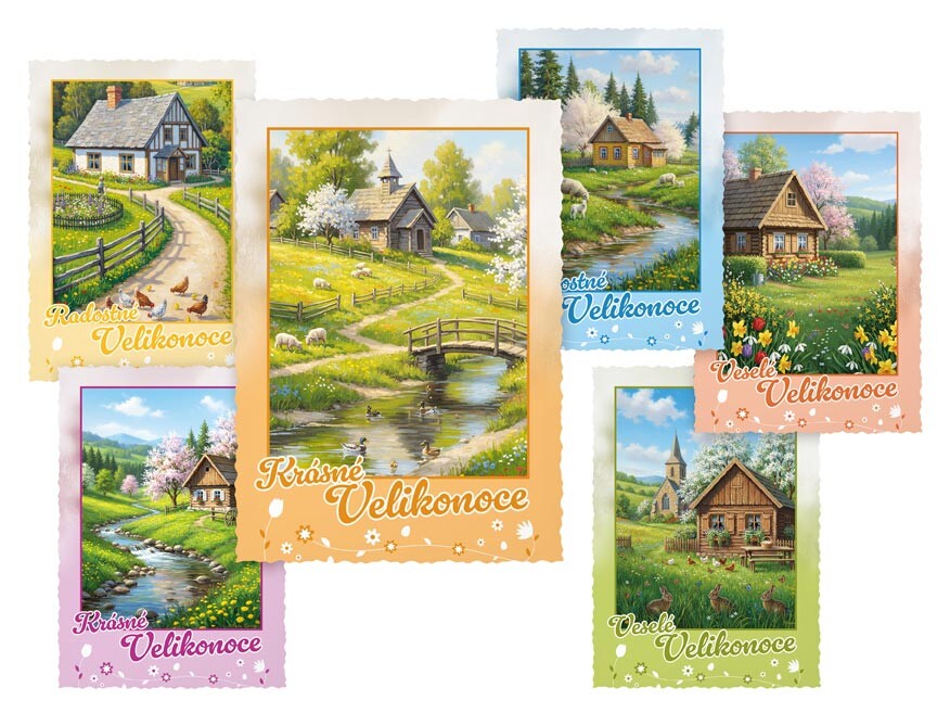 MFP 1300187 Pohlednice velikonoce 133 C výsek