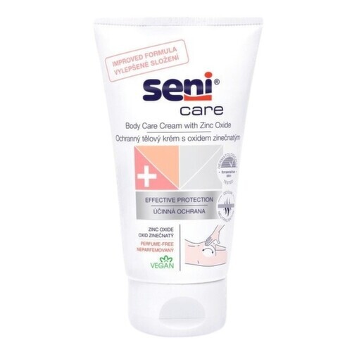 Seni Care tělový krém s oxidem zinečnatým 100ml