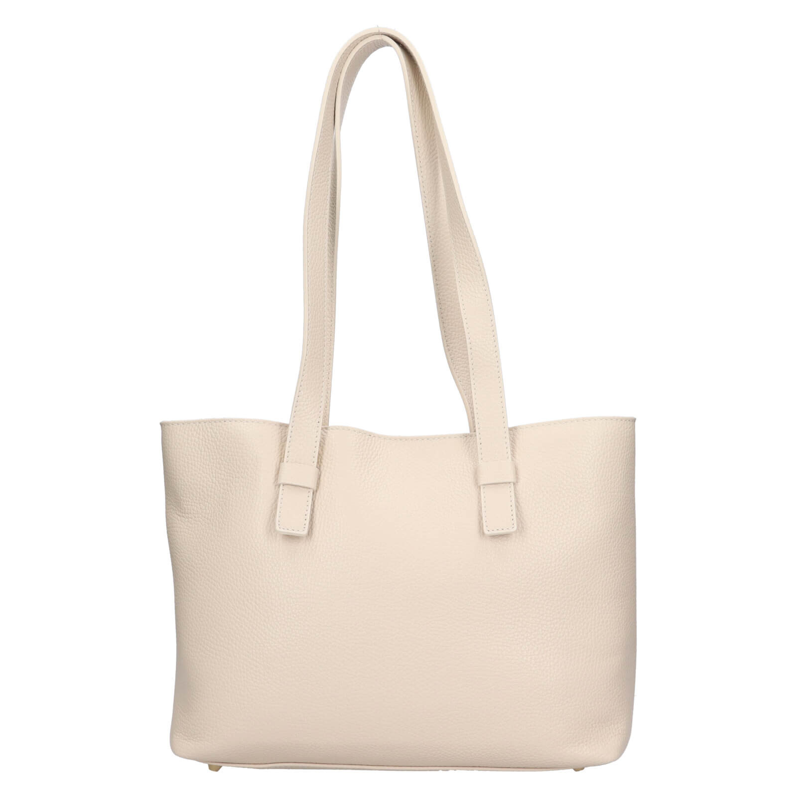 Dámská kožená kabelka Italia Azalea - béžová