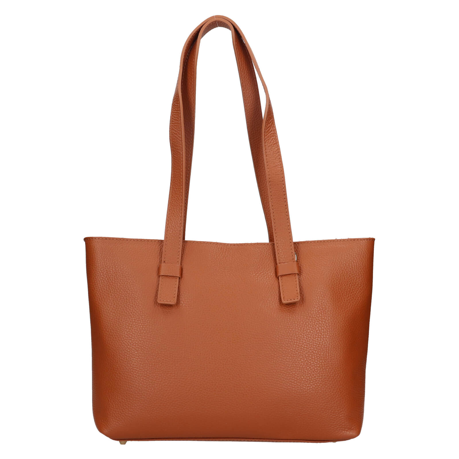 Dámská kožená kabelka Italia Azalea - koňak