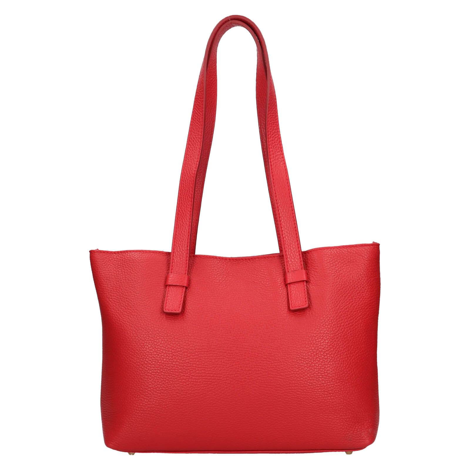 Dámská kožená kabelka Italia Azalea - červená