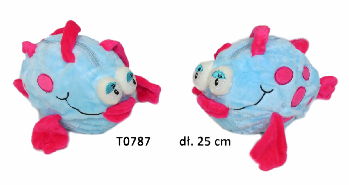 Plyšová kabelka rybka Ploutvička – 25 cm