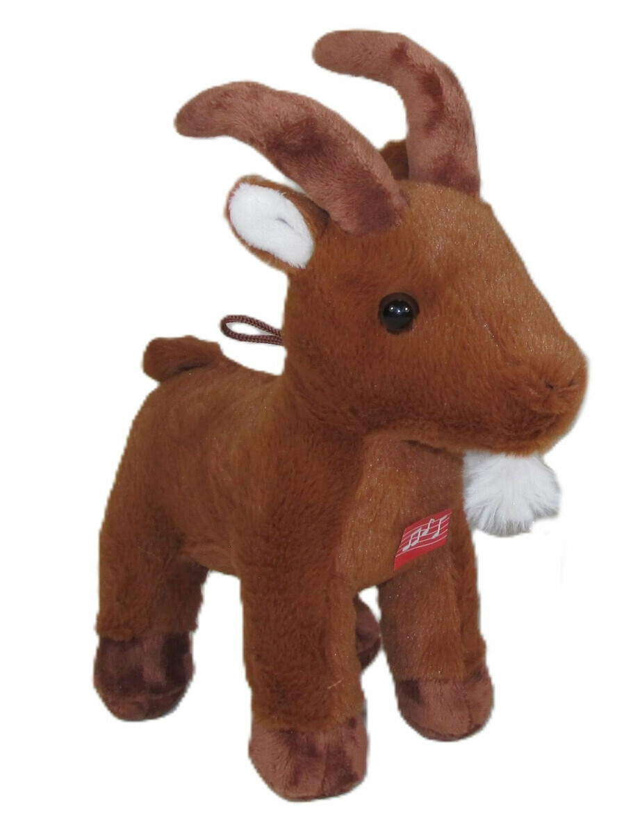 Plyšák Kozička se zvukem hnědá – 20 cm