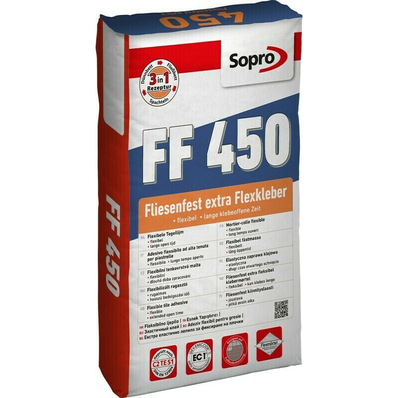 Hmota lepicí Sopro FF 450 C2 TE S1 25 kg