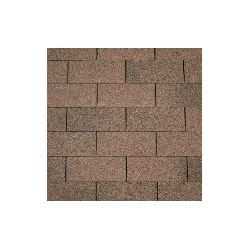 Šindel asfaltový IKO 2.0 Superglass 07 podvojná hnědá 2,0 m2