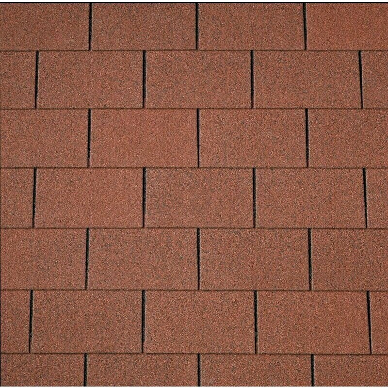 Šindel asfaltový IKO 2.0 Armourglass Plus 10 Cihlově červená 2,0 m2