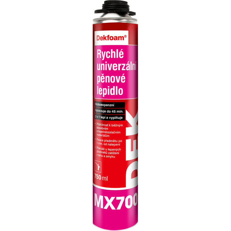 Lepidlo univerzální pěnové DEKFOAM MX700 750 ml
