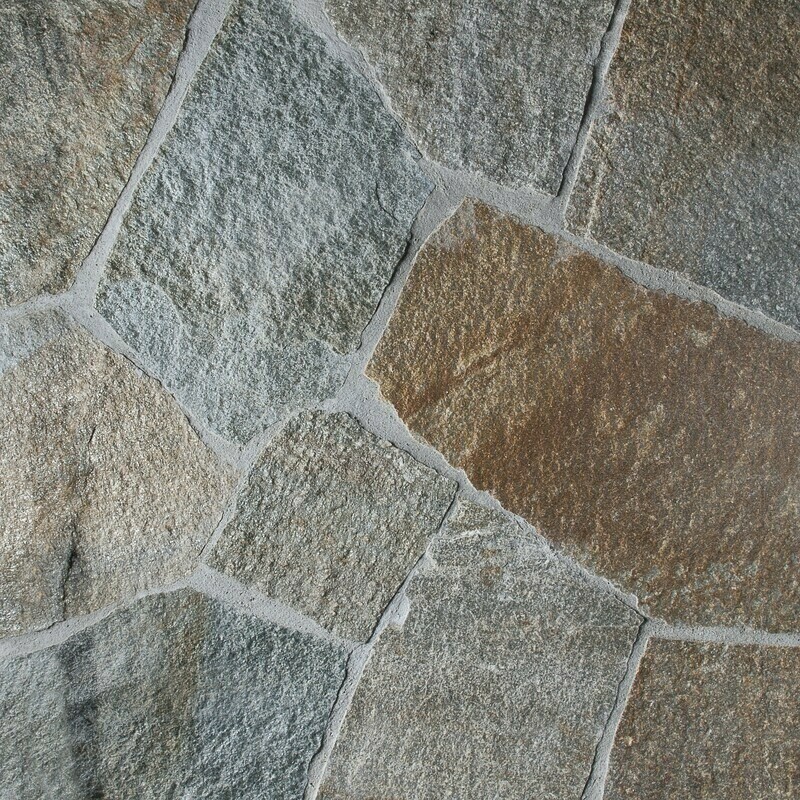 Dlažba kamenná DEKSTONE Q 102 Quarzite Luserna Red kvarcit přírodní 4–7 ks/m2