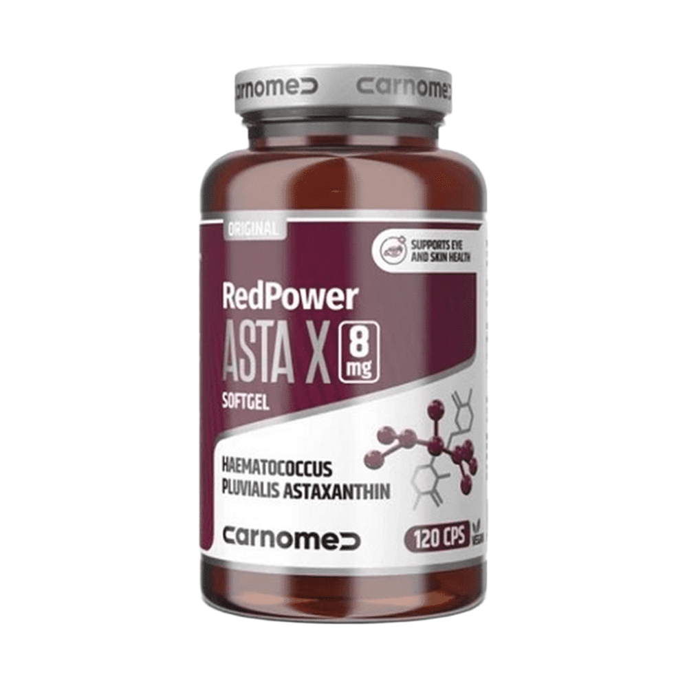 CARNOMED RedPower Asta X 8 mg 120 kapslí