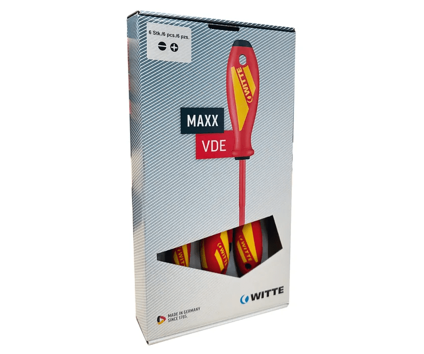 Sada šroubováků VDE 6ks se zkoušečkou Witte MAXX
