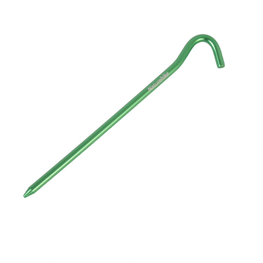 Naturehike MILTOIS Sada kolíků na stan - hliníková slitina, 18 cm (8 ks)