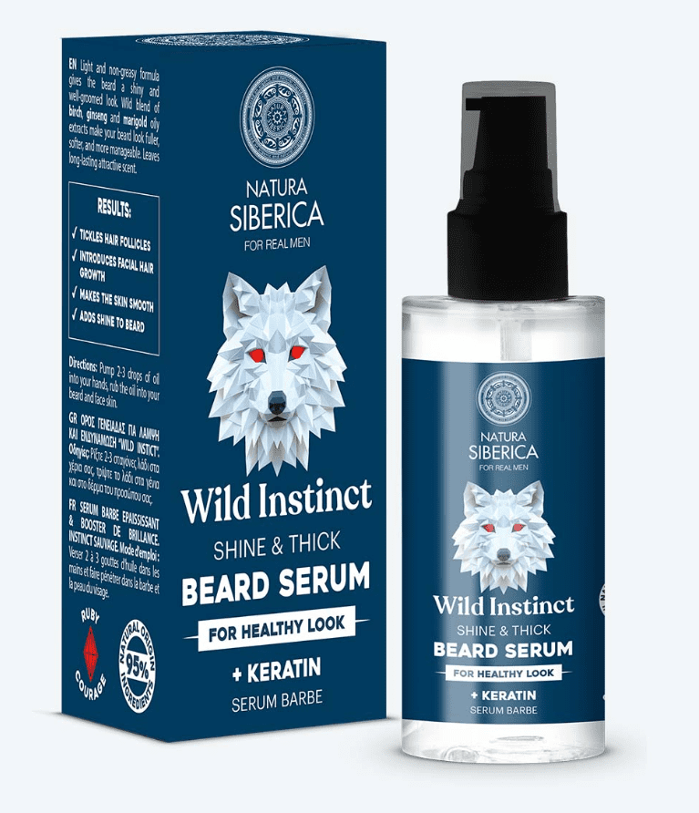 Natura Siberica Arctic Wild Sérum pro lesk a hustotu vousů Divoký instinkt 50 ml