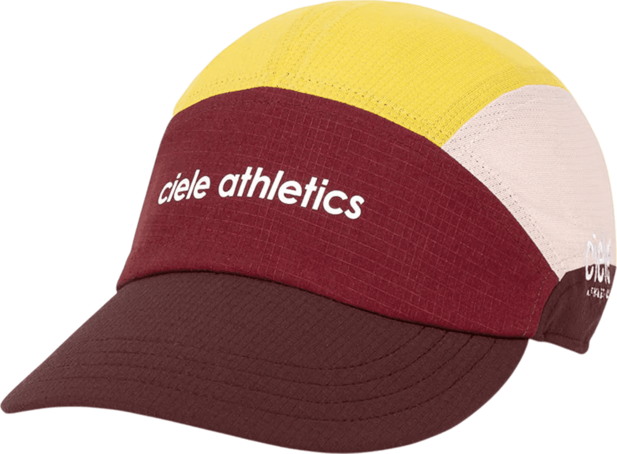 Kšiltovka Ciele FSTCap SC - Field - Iconic SL - Crimson Red/Peachskin