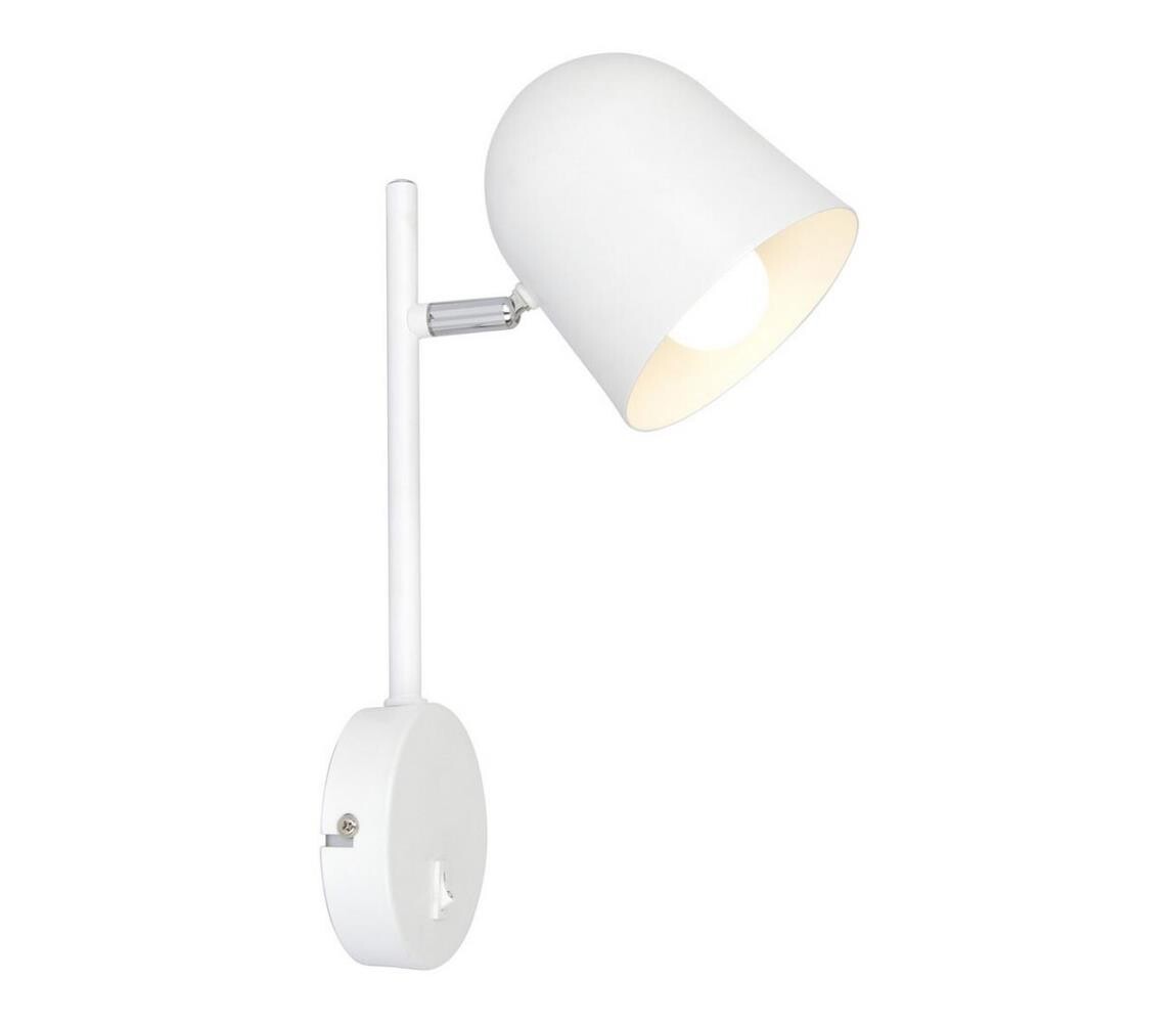Rabalux 5243 - Nástěnné svítidlo EGON 1xE14/40W/230V bílá 5243