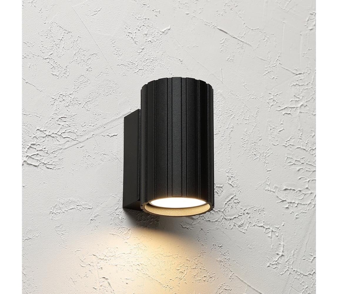 Brilagi - Nástěnné svítidlo CRISPINA 1xGU10/10W/230V 10 cm černá 8590828132301