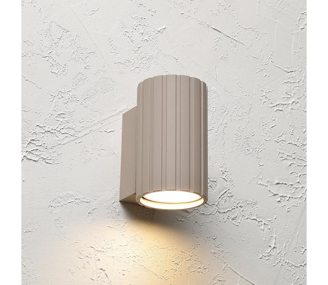 Brilagi - Nástěnné svítidlo CRISPINA 1xGU10/10W/230V 10 cm béžová 8590828132332