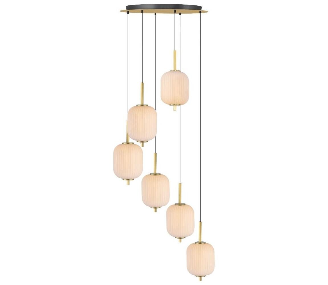 Zuma Line 003064-034750- LED Lustr na lanku AKARI LED/34W/230V pr. 50,5 cm zlatá 003064-034750