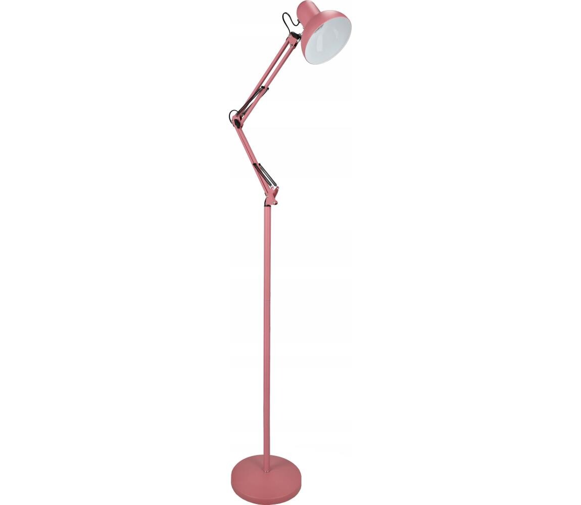 SmartLED Stojací lampa 1xE27/40W/230V růžová 1245