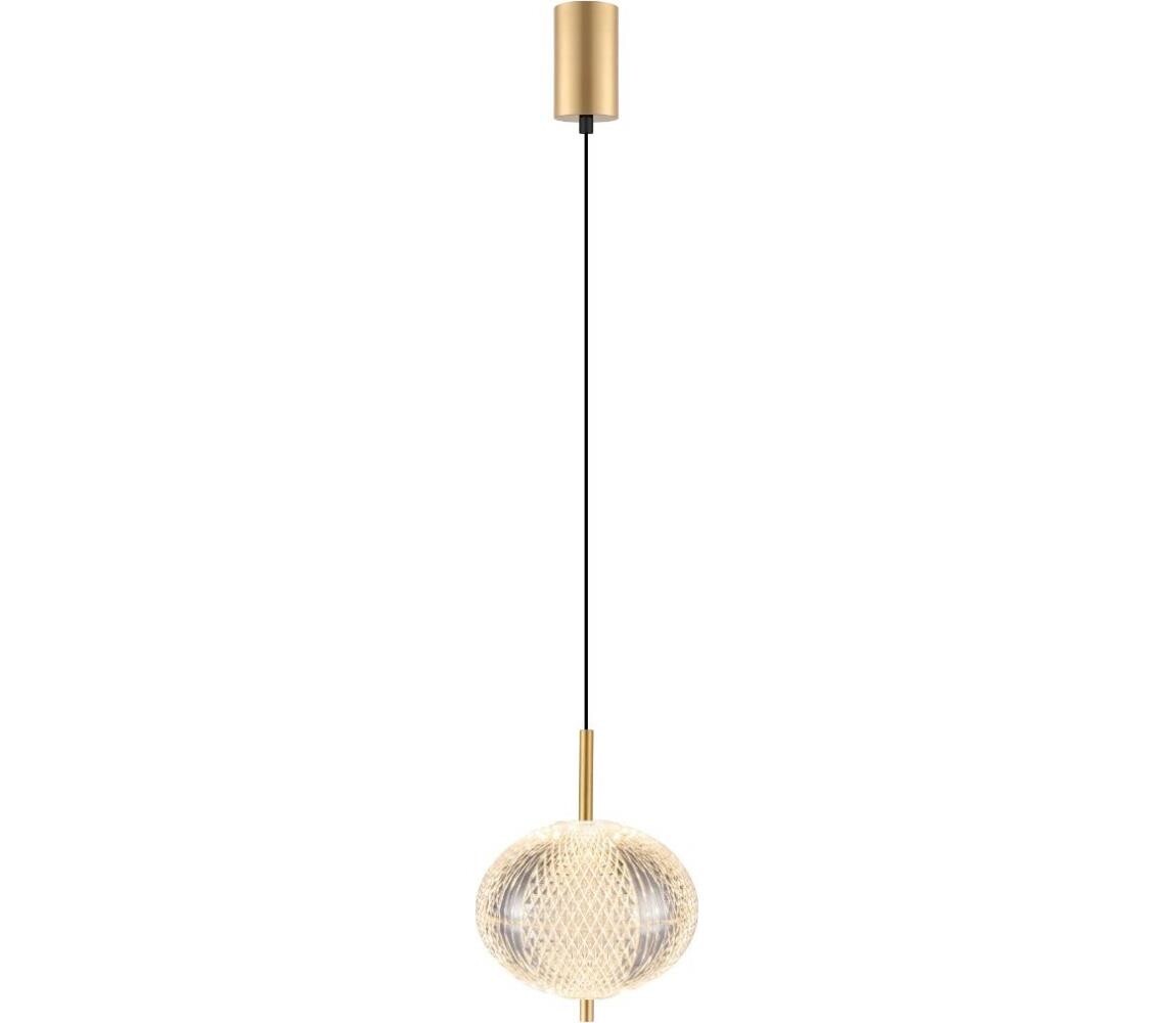 Zuma Line 003064-034758 - LED Lustr na lanku GALATEA LED/6,5W/230V zlatá 003064-034758