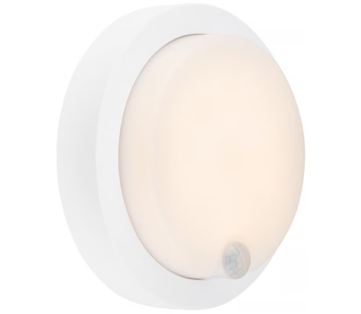 Brilo - LED Nab venk nástěnné svítidlo se senzorem LED/4W/5V 4400 mAh IP44 bílá 3765016