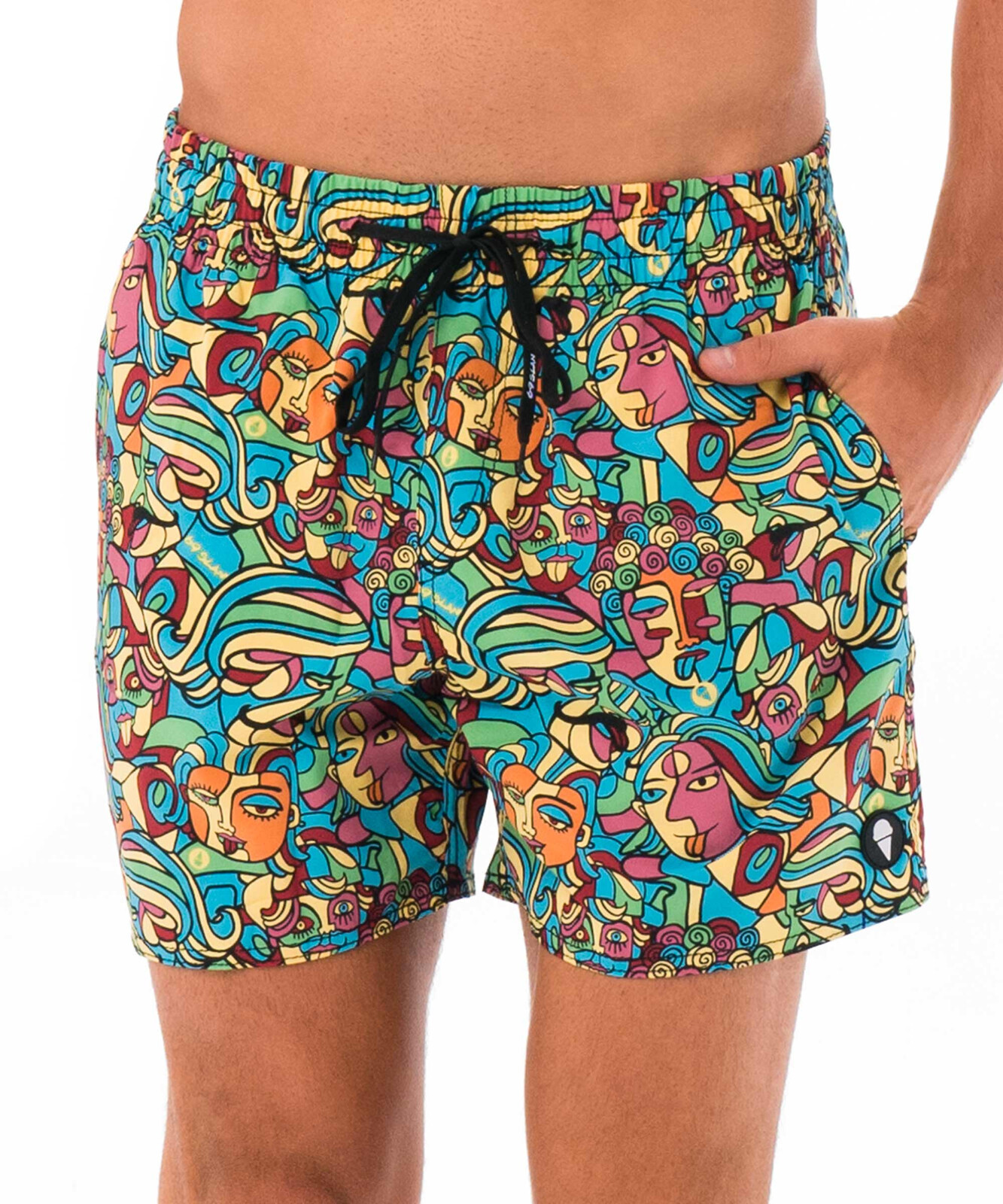 Pánské plavky 69SLAM CUBISM MOCK (SSBCOK-PM) S