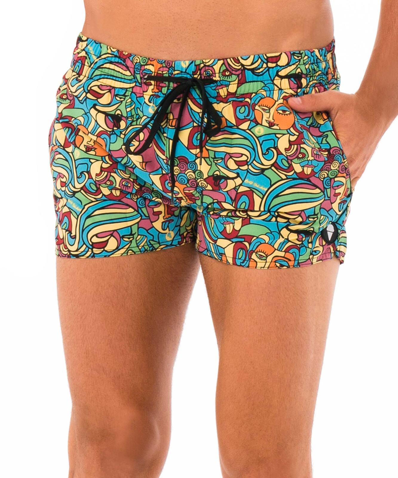 Pánské plavky 69SLAM CUBISM MOCK (SSMCOK-PM) XS