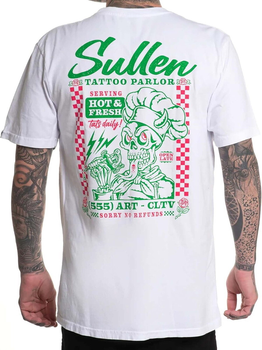 tričko hardcore pánské - PREMIUM - SULLEN - SCM7554_WH M