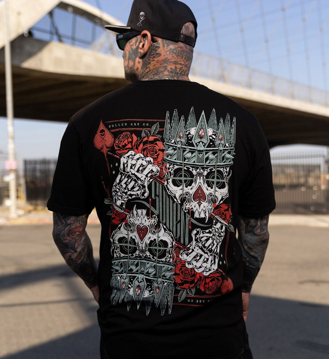 tričko hardcore pánské - PREMIUM - SULLEN - SCM5800_JTBK M