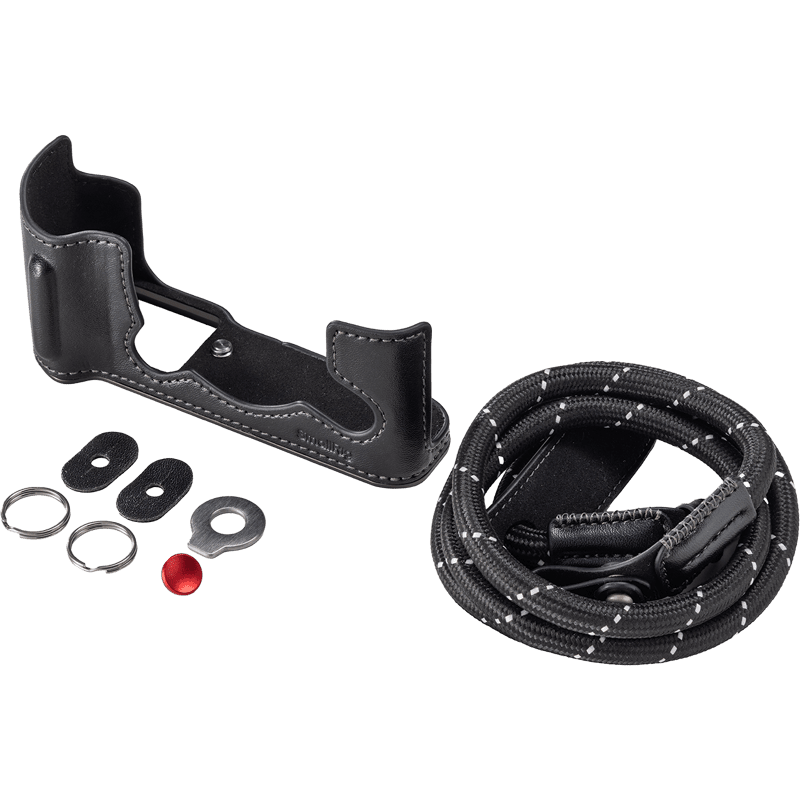 SMALLRIG 5669 Leather Half Case Kit for FUJIFILM X-T30 / X-T30 II / X-T30 III Black