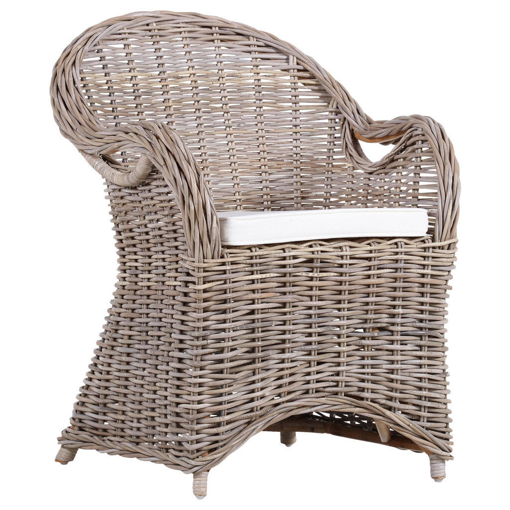 Landscape KŘESLO, dřevo, šedá