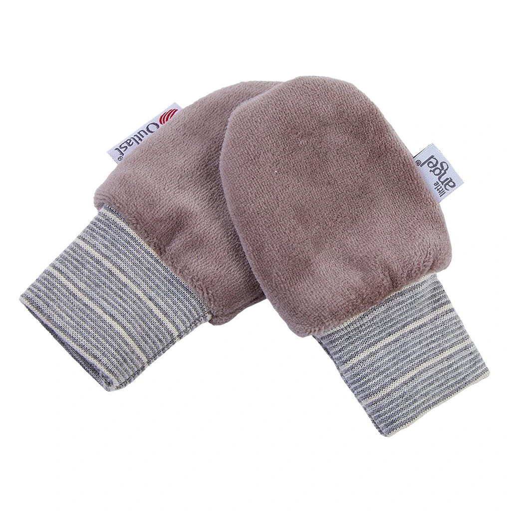 Little Angel Rukavice NICKI bez palce Outlast® - sv.hnědá, vel. 0