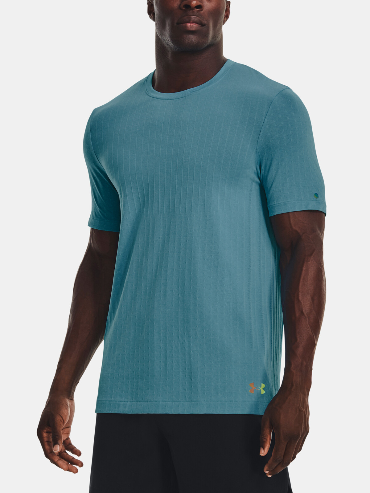 Under Armour Tričko UA Rush Seamless SS-BLU - Pánské