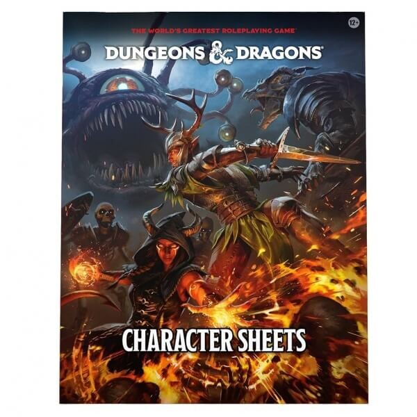 Dungeons & Dragons - 5.5 - Character Sheets EN x50