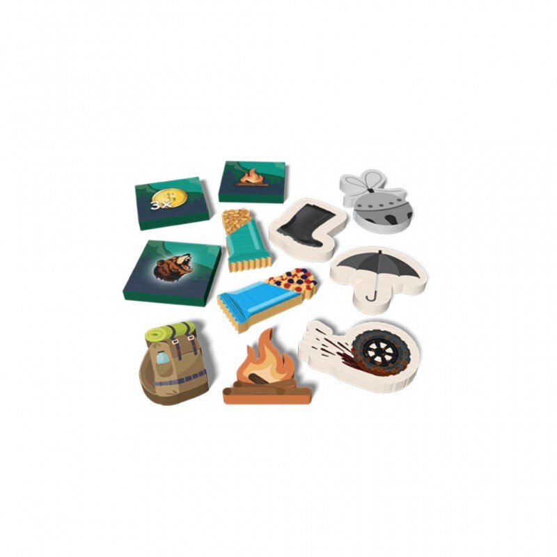 SweaterBear Games Bear Mountain Camping Adventure : Premium Wooden Pack