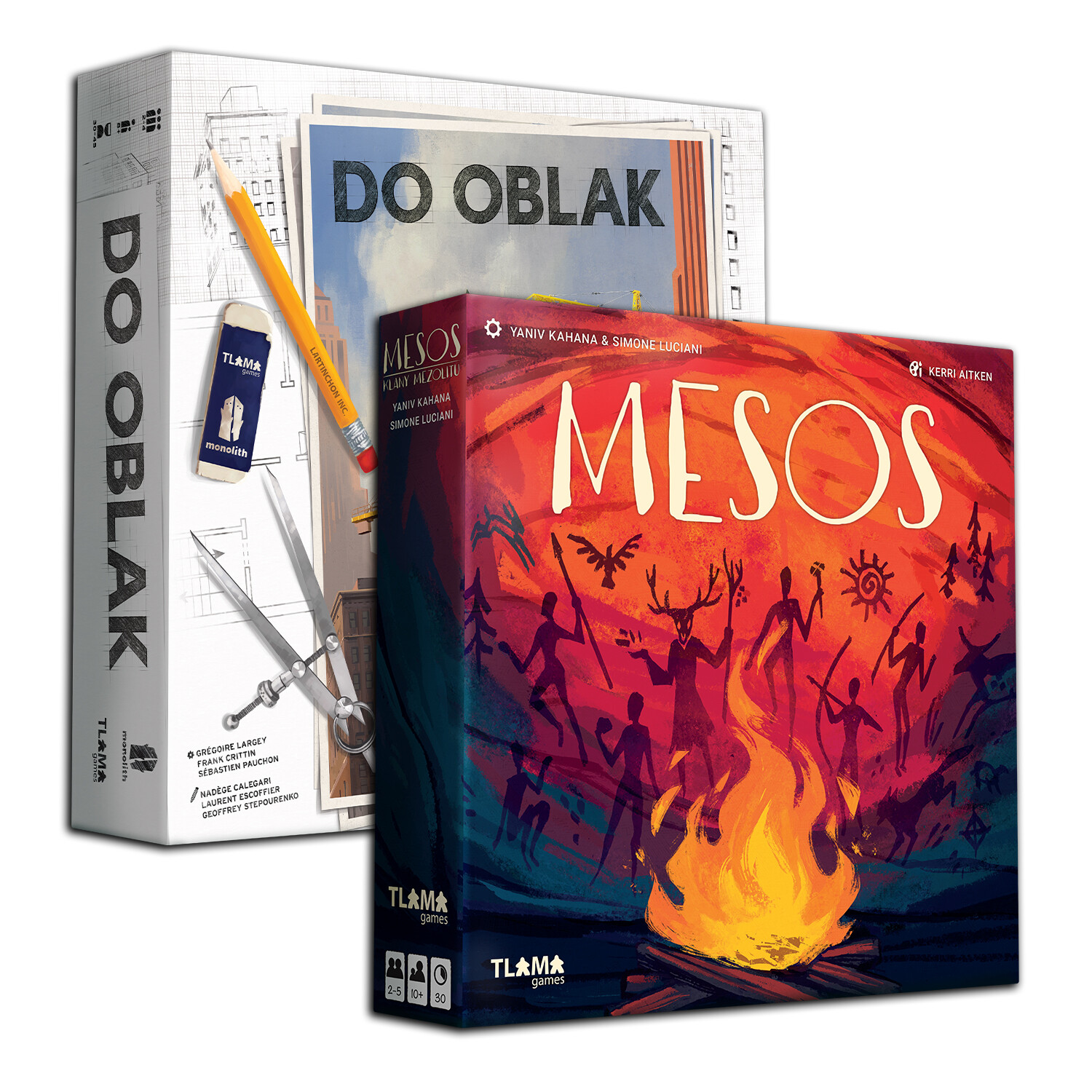 TLAMA games Do oblak + MESOS: Klany mezolitu