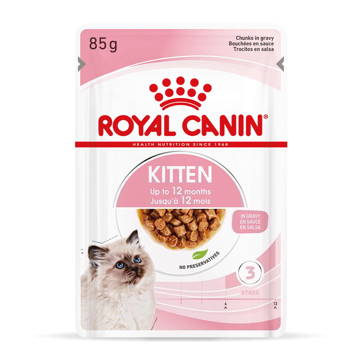 ROYAL CANIN KITTEN v omáčce pro koťata 48x85g