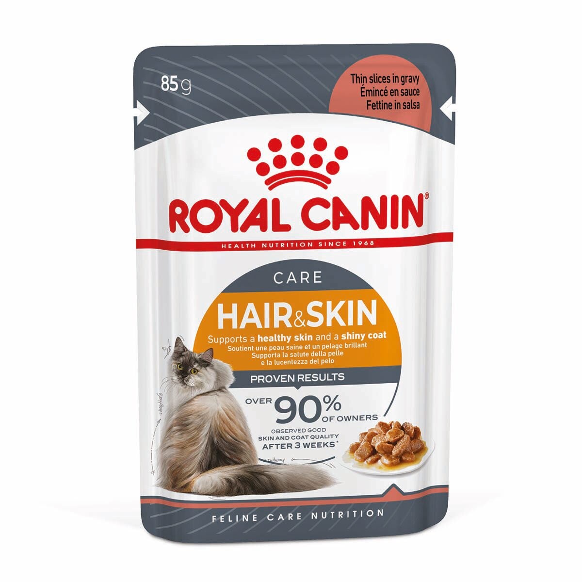 ROYAL CANIN Intense Beauty v omáčce pro krásnou srst 48 × 85 g