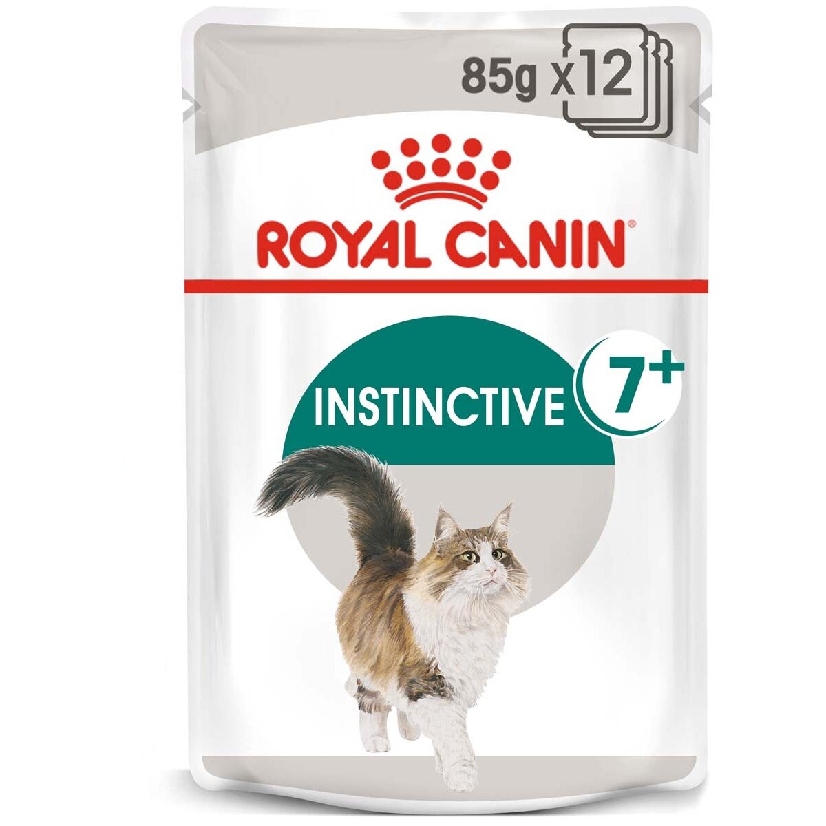 ROYAL CANIN INSTINCTIVE 7+ mokré krmivo v omáčce pro starší kočky 48 × 85 g