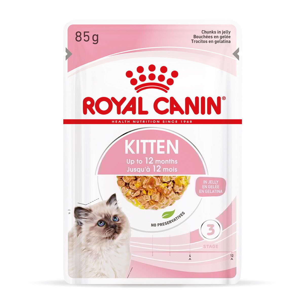 ROYAL CANIN KITTEN v želé pro koťata 48x85g